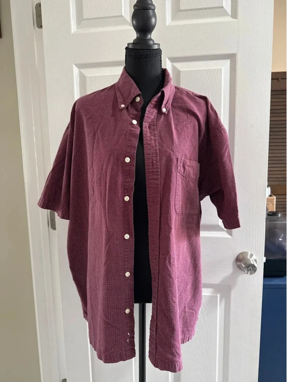 J.Crew size large short sleeve button-down